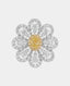 Gold Palladium Yellow Jewelry And Diamond Ring