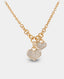 Palmonas Cute Heart Diamond Necklace