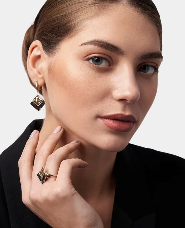 Asma Monalisa Dangler Earrings