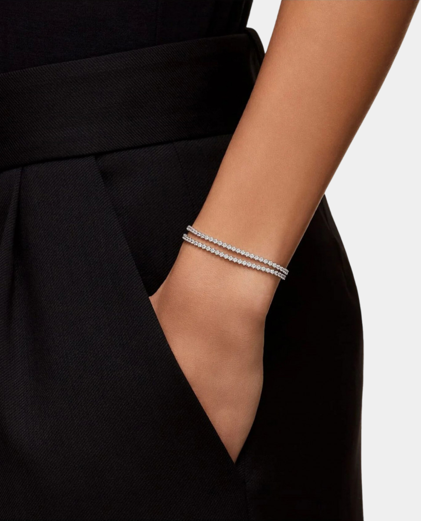 Swarovski Subtle Crystal Bracelet Secondary image