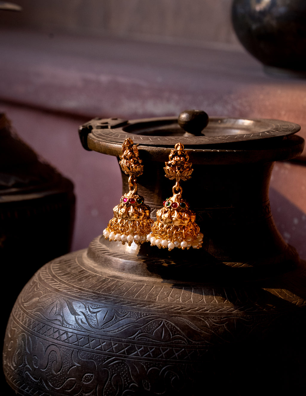 Tapasvini Temple Necklace Set