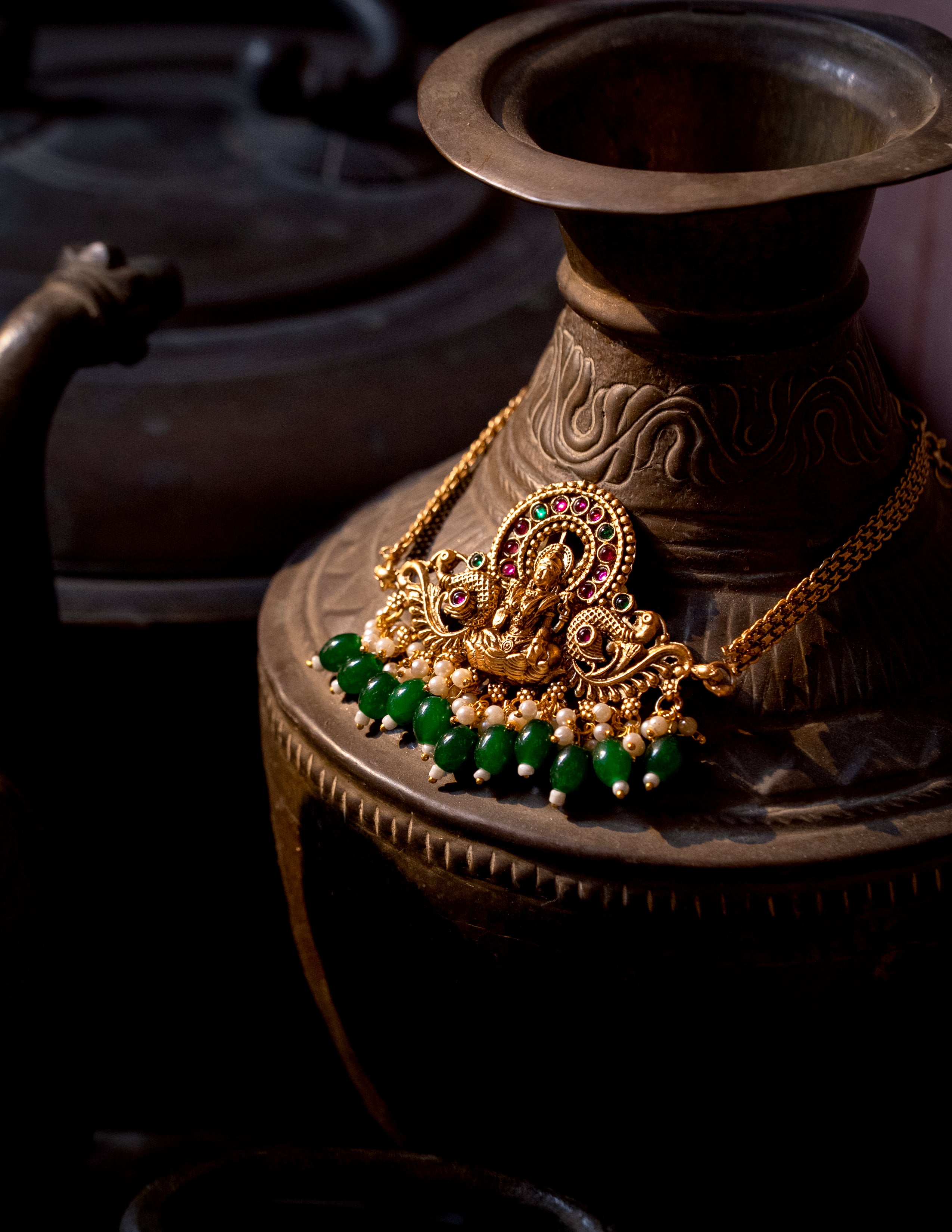 Tapasvini Temple Necklace Set Main image