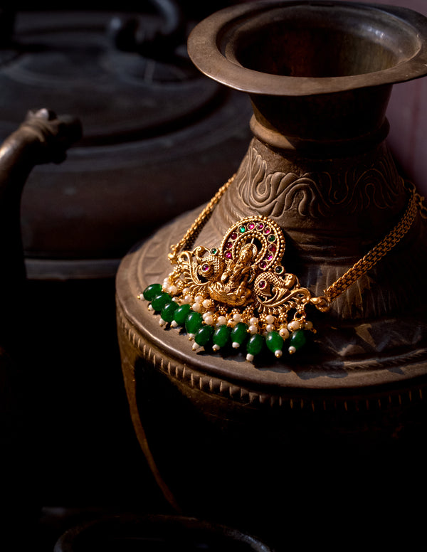 Tapasvini Temple Necklace Set