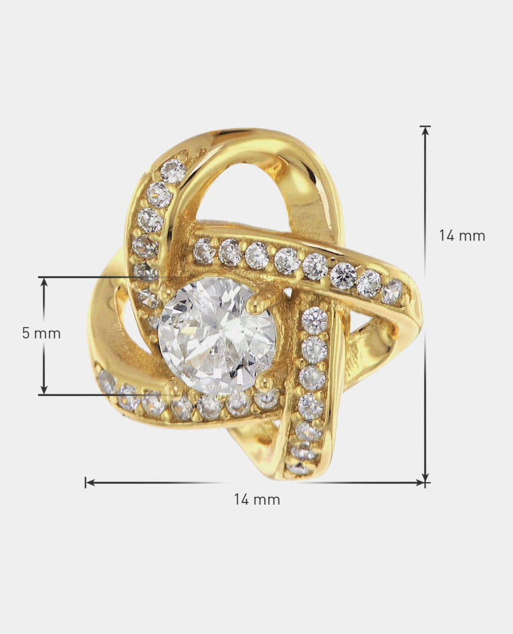 Gold Diamond Pendant Necklace