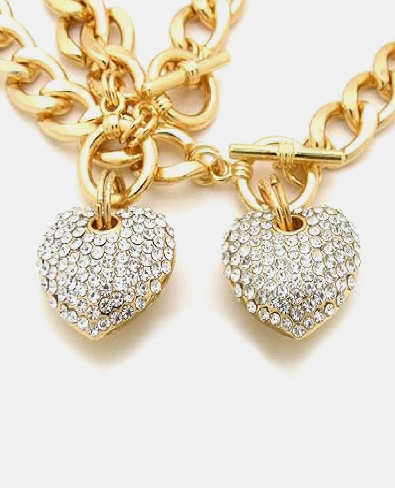 Palmonas Cute Heart Diamond Necklace