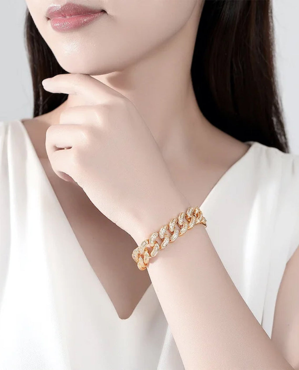 Diamond Chain Bracelet