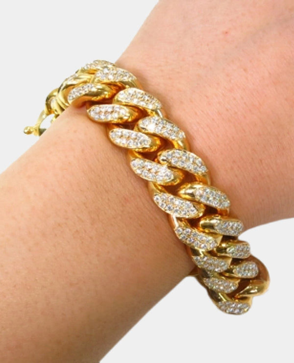 Diamond Chain Bracelet