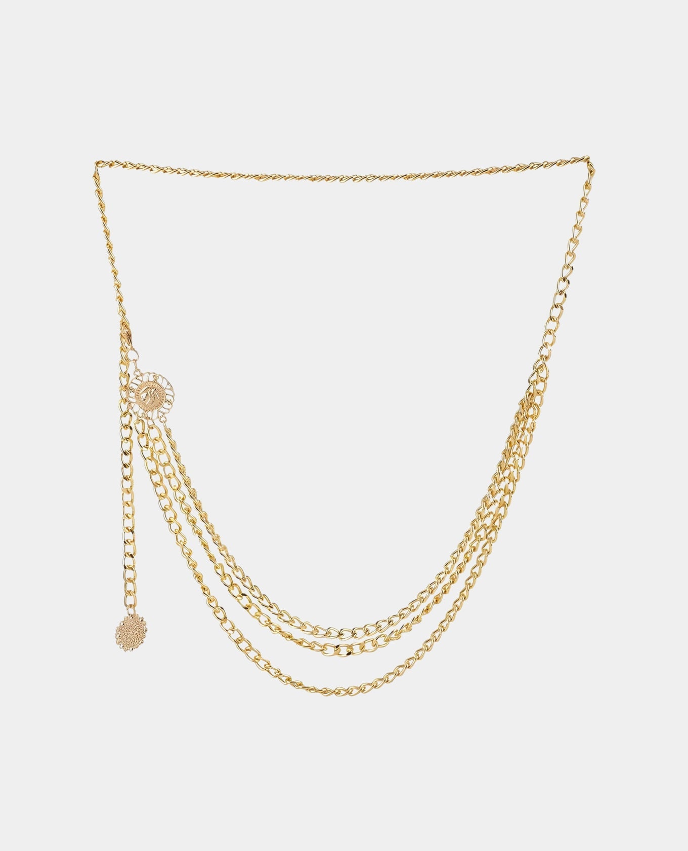 Layered Chain Belt Body Chain