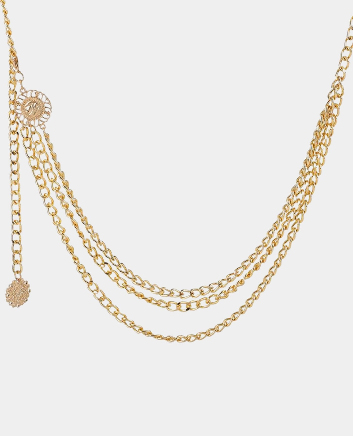 Layered Chain Belt Body Chain