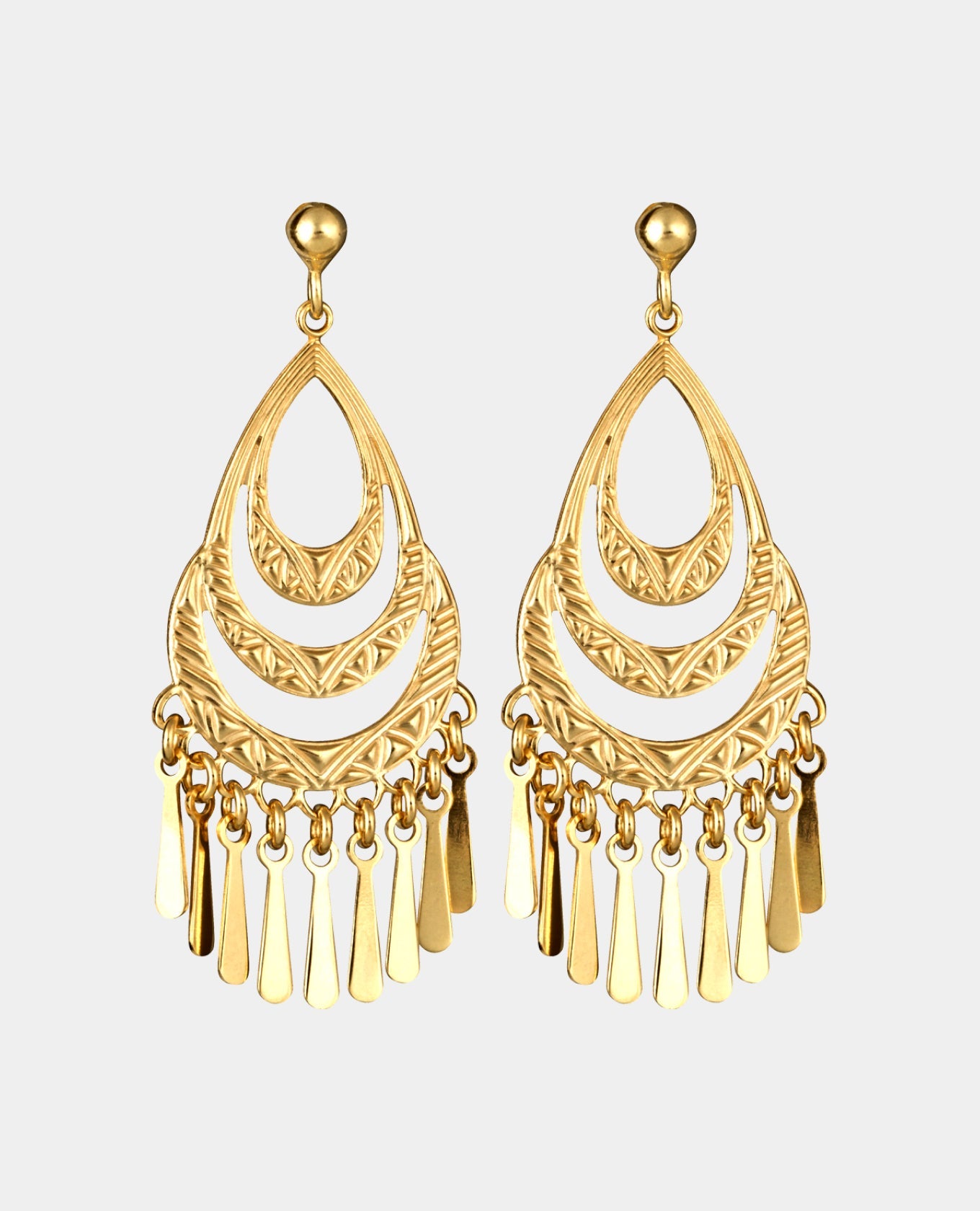 Gold Hoop Earrings For Woman
