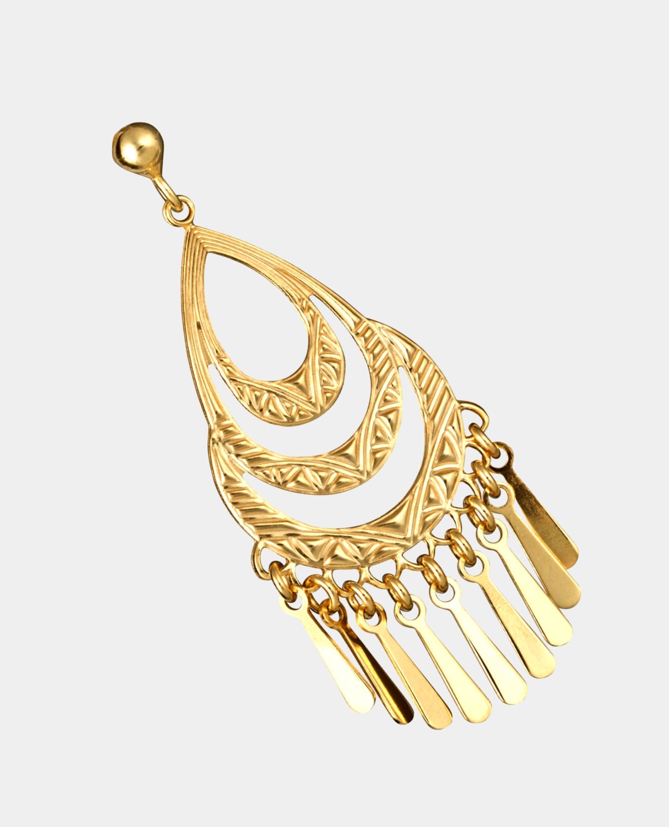 Gold Hoop Earrings For Woman Secondary image